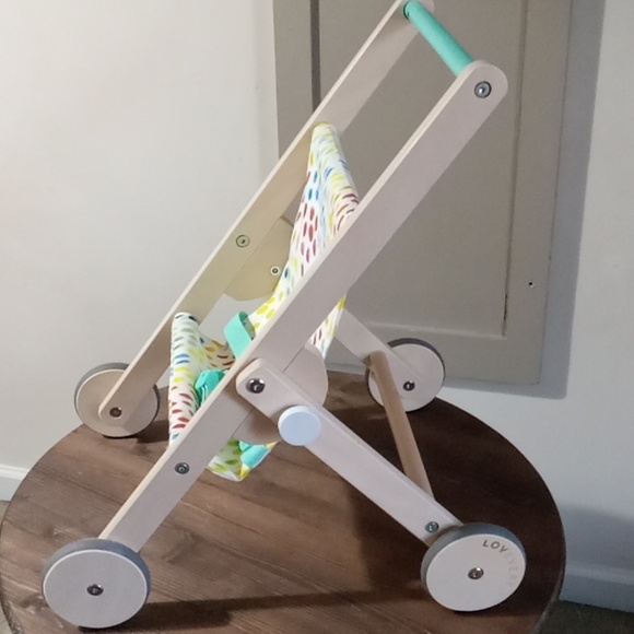 LOVEVERY WOODEN DOLL BUDDY STROLLER - Picture 8 of 8